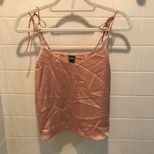 Pink camisole top
